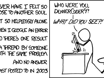 xkcd: Wisdom of the Ancients